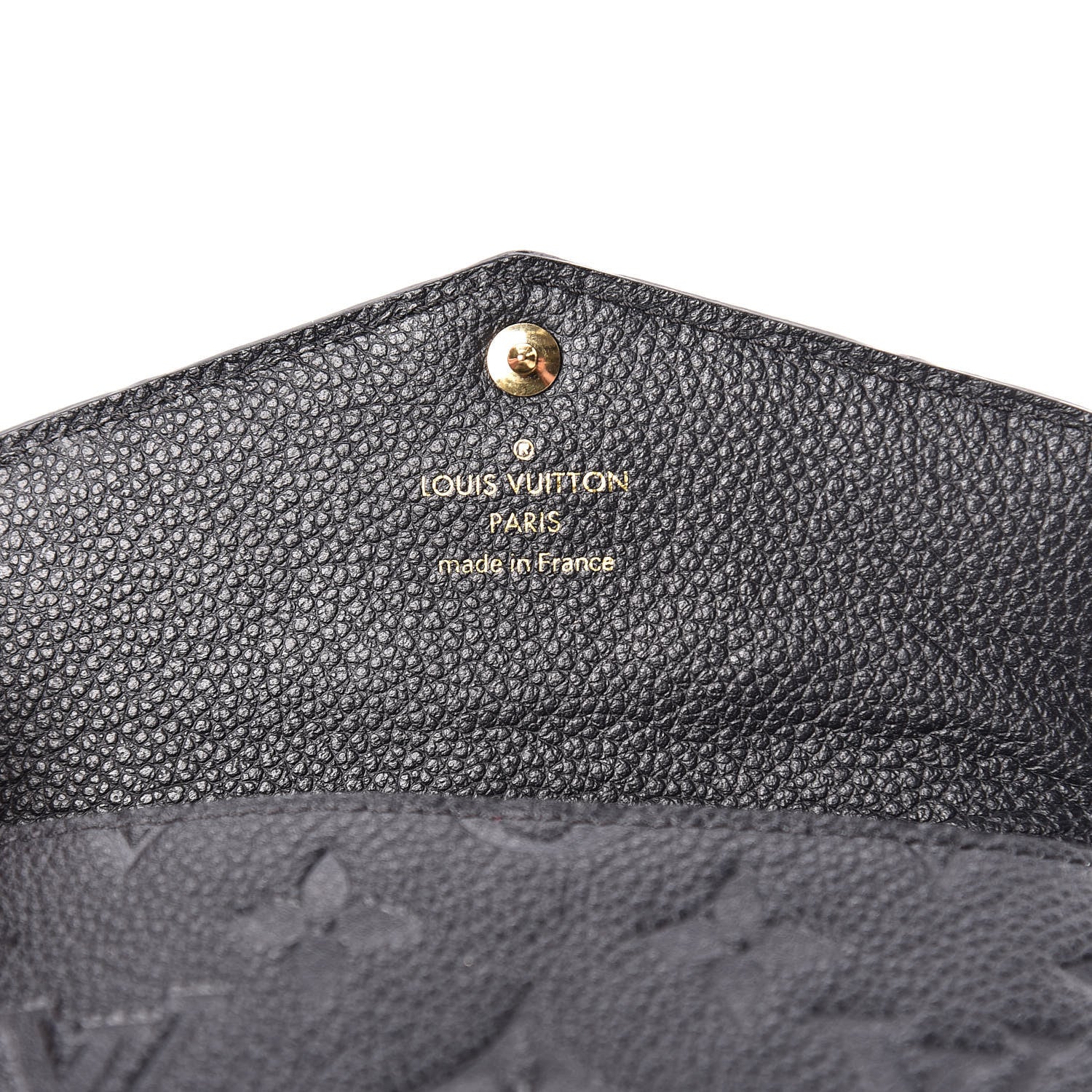 Louis Vuitton Empreinte Key Pouch Black 6 of 8