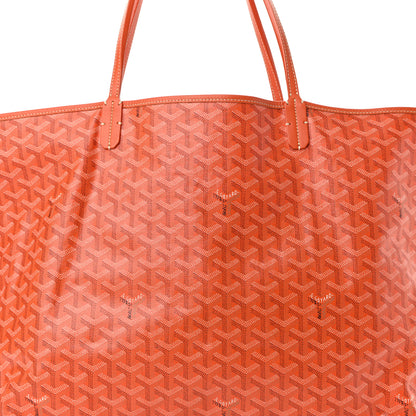 Goyard Goyardine Saint Louis GM Orange 9 of 11