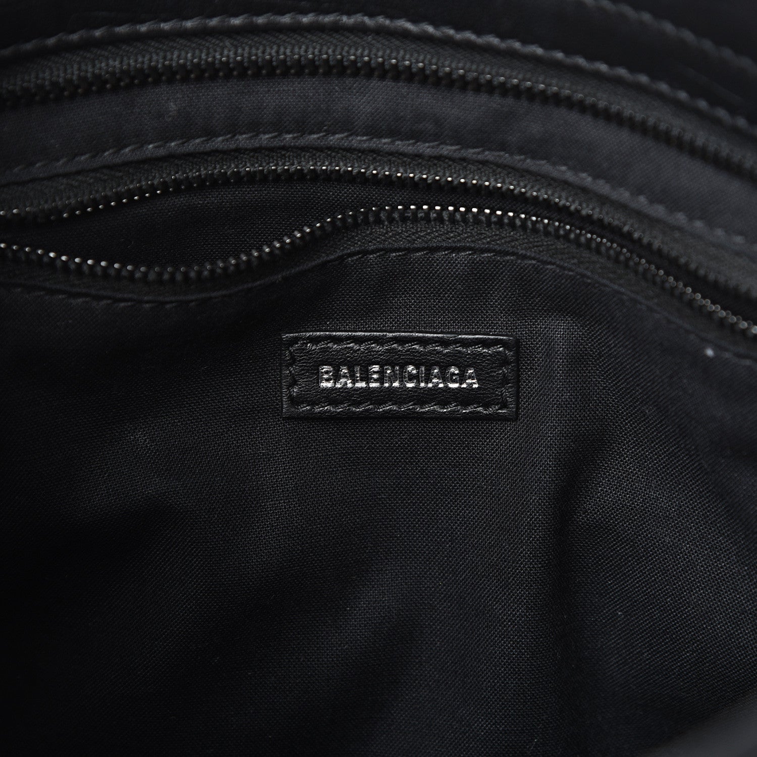 Balenciaga Matte Supple Lambskin Crocodile Embossed Classic Black Hardware S City Black 5 of 12