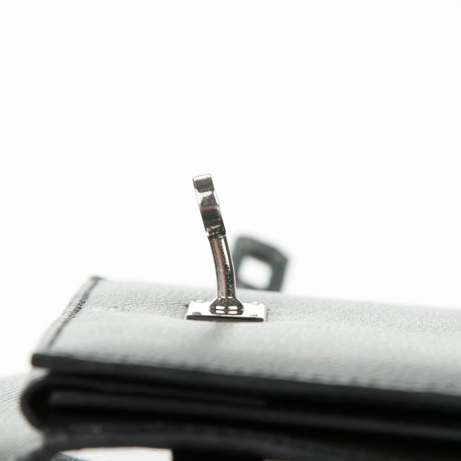 Hermes Epsom Medium Kelly Wallet Black 5 of 9