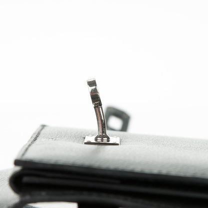 Hermes Epsom Medium Kelly Wallet Black 5 of 9
