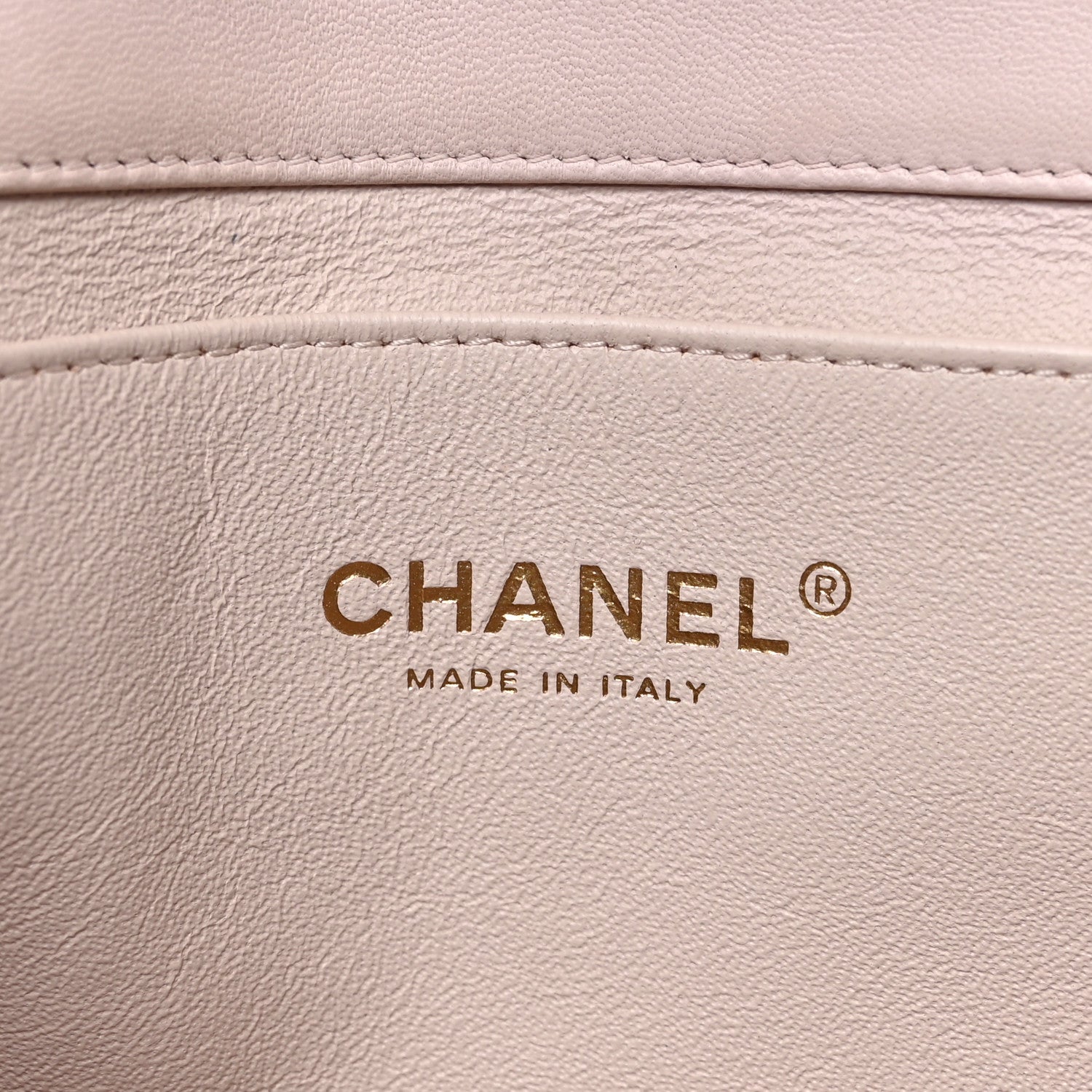 Chanel Lambskin Quilted Clutch with Chain Flap Light Pink 6 of 11