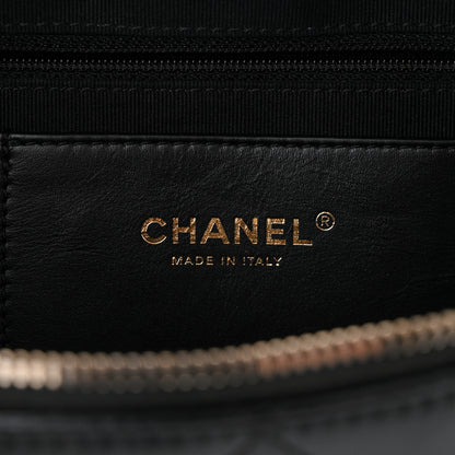 Chanel Lambskin Enamel Quilted Waist Bag Black 7 of 12
