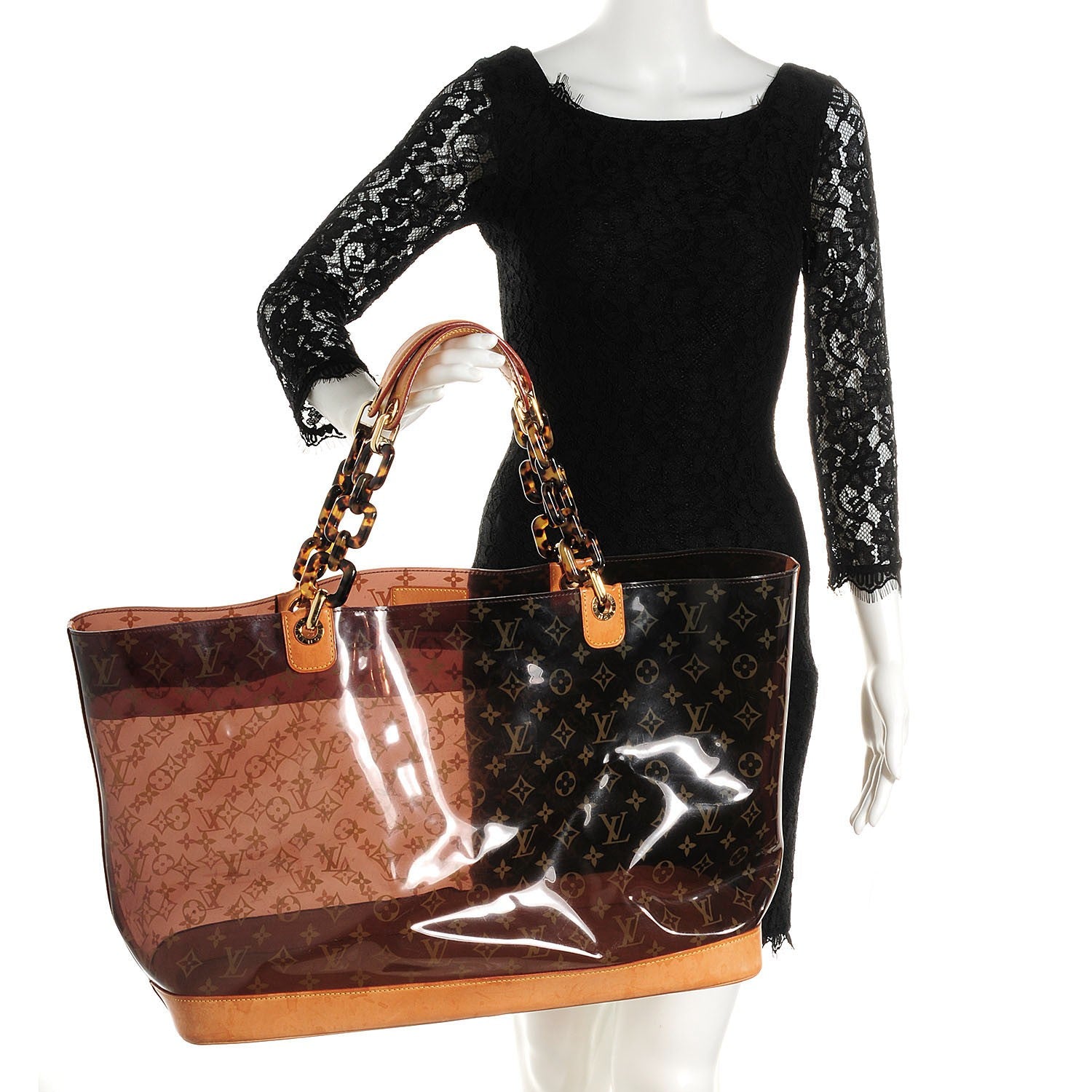 Louis Vuitton Vinyl Cabas Sac Ambre GM 2 of 7