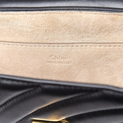 Chloe Calfskin Quilted Mini Drew Bijou Shoulder Bag Black 6 of 13