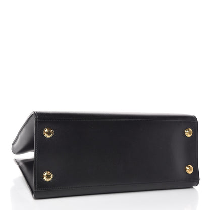 Louis Vuitton Calfskin City Steamer MM Black 5 of 10