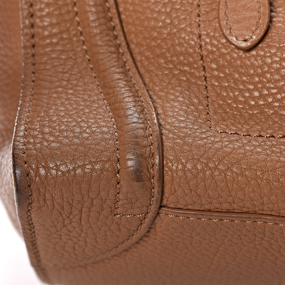 Celine Pebbled Calfskin Mini Luggage Camel 21 of 24
