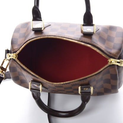 Louis Vuitton Damier Ebene Speedy Bandouliere 25 5 of 9