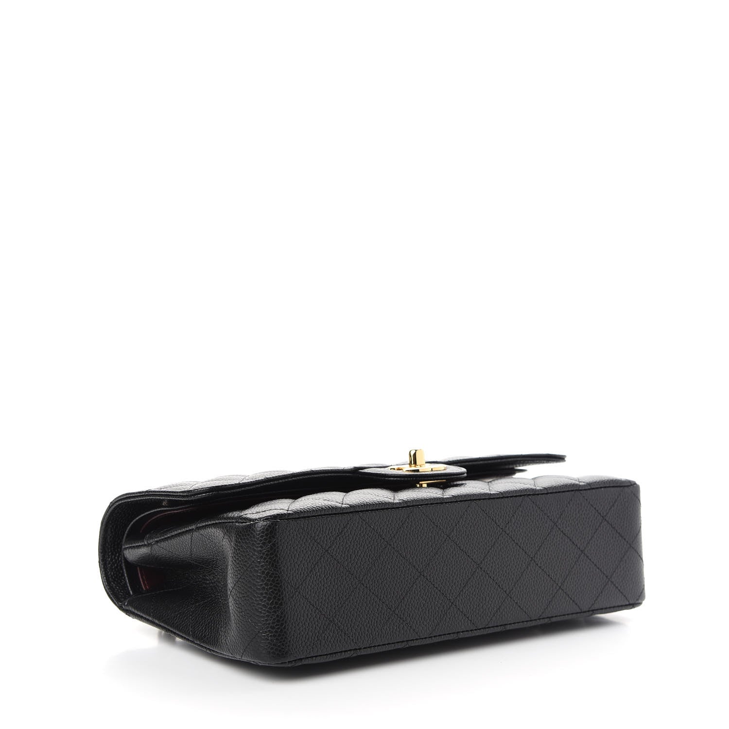 Chanel Caviar Quilted Medium Double Flap Black 4 of 9