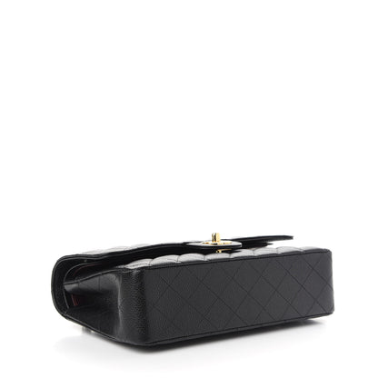 Chanel Caviar Quilted Medium Double Flap Black 4 of 9