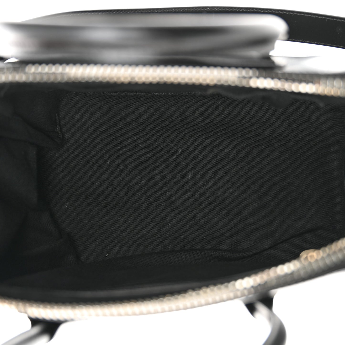 Shiny Lord Calfskin Medium Antigona Black