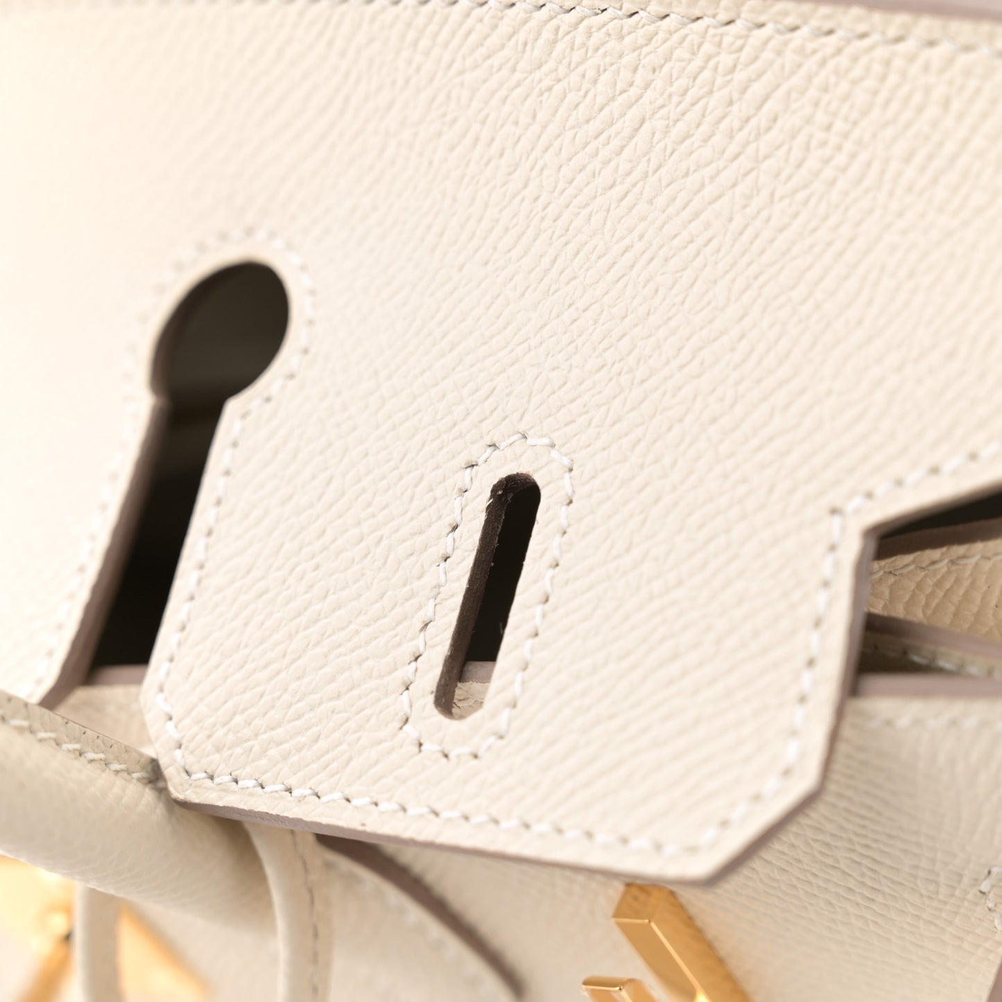 Epsom Birkin Sellier 25 Craie