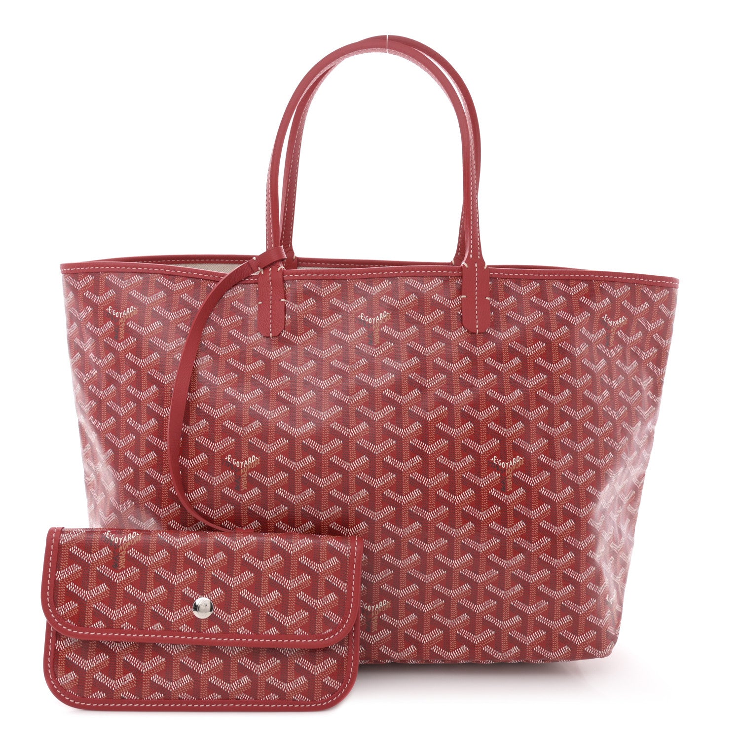 Goyard Goyardine Saint Louis PM Red 3 of 12