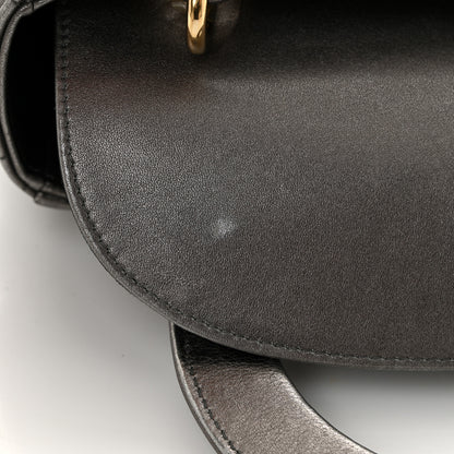 Christian Dior Lambskin Cannage Small My ABCDior Lady Dior Metallic Grey 11 of 12