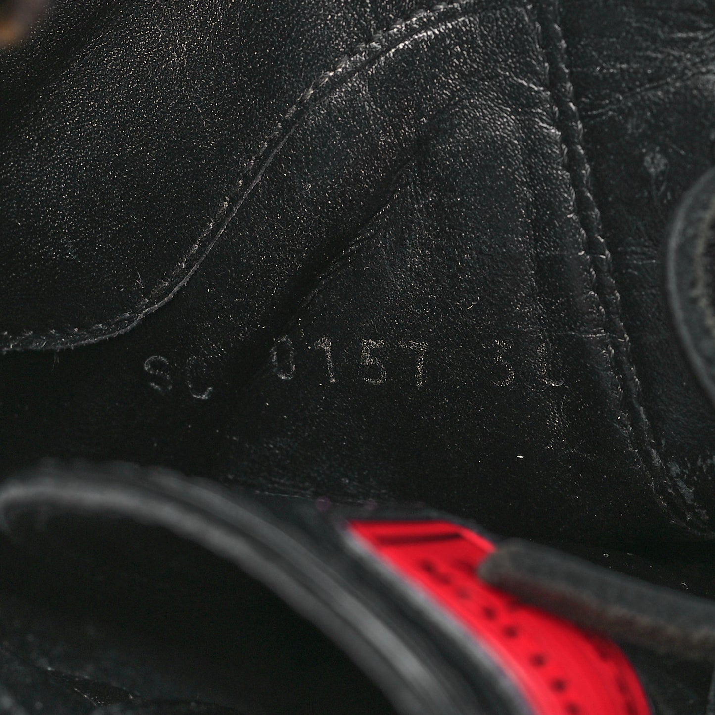 Suede Calfskin Monogram World Tour Platform Desert Boots 38 Black