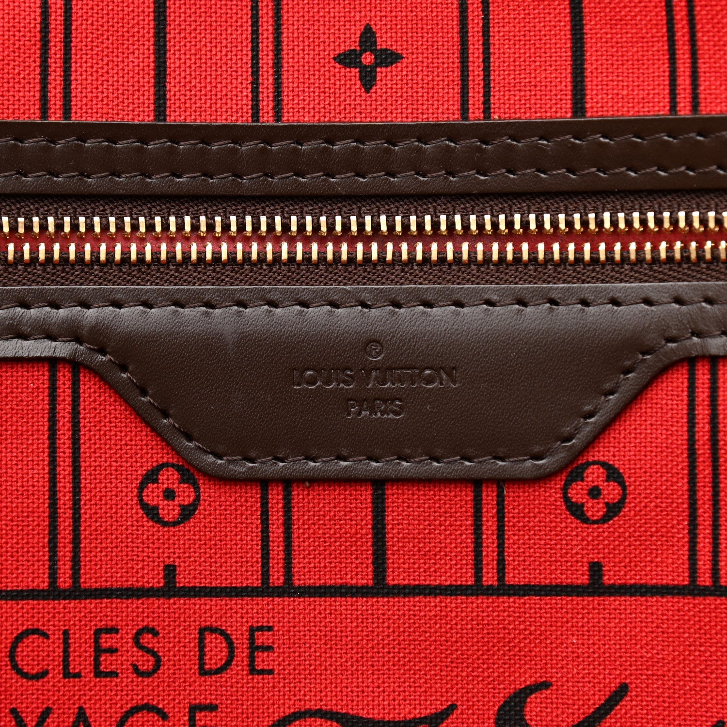 Louis Vuitton Damier Ebene Neverfull GM 6 of 14