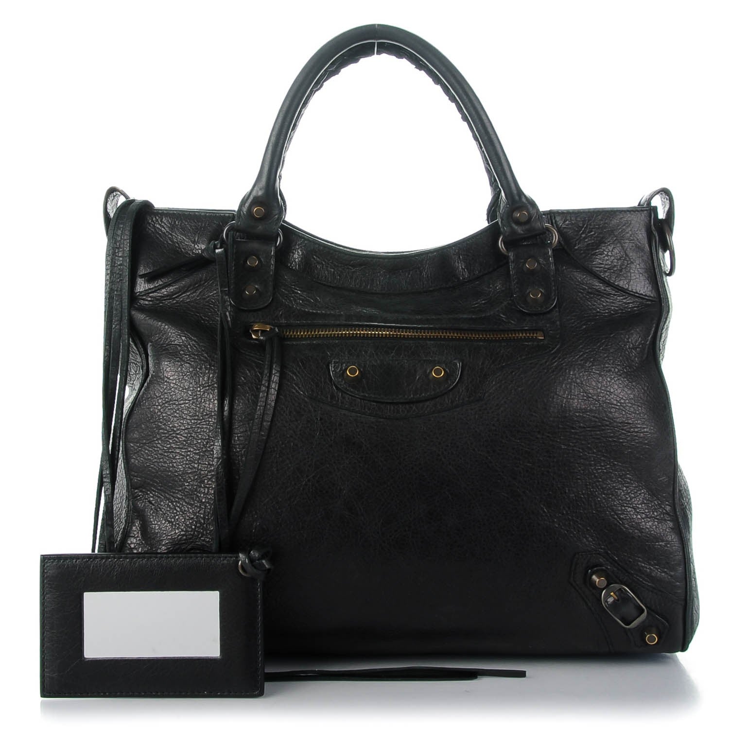Balenciaga Agneau Classic Hardware Velo Black 1 of 7
