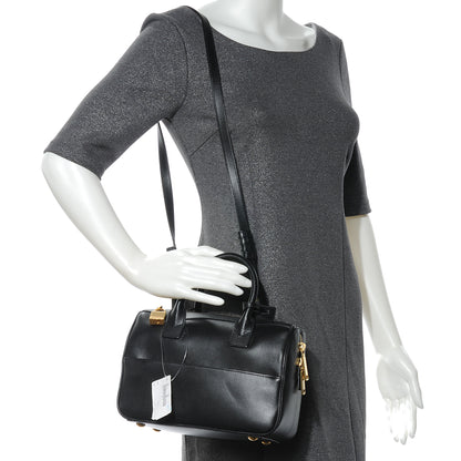 Saint Laurent Bo Rive Gauche Small Duffle Nero Black 2 of 8