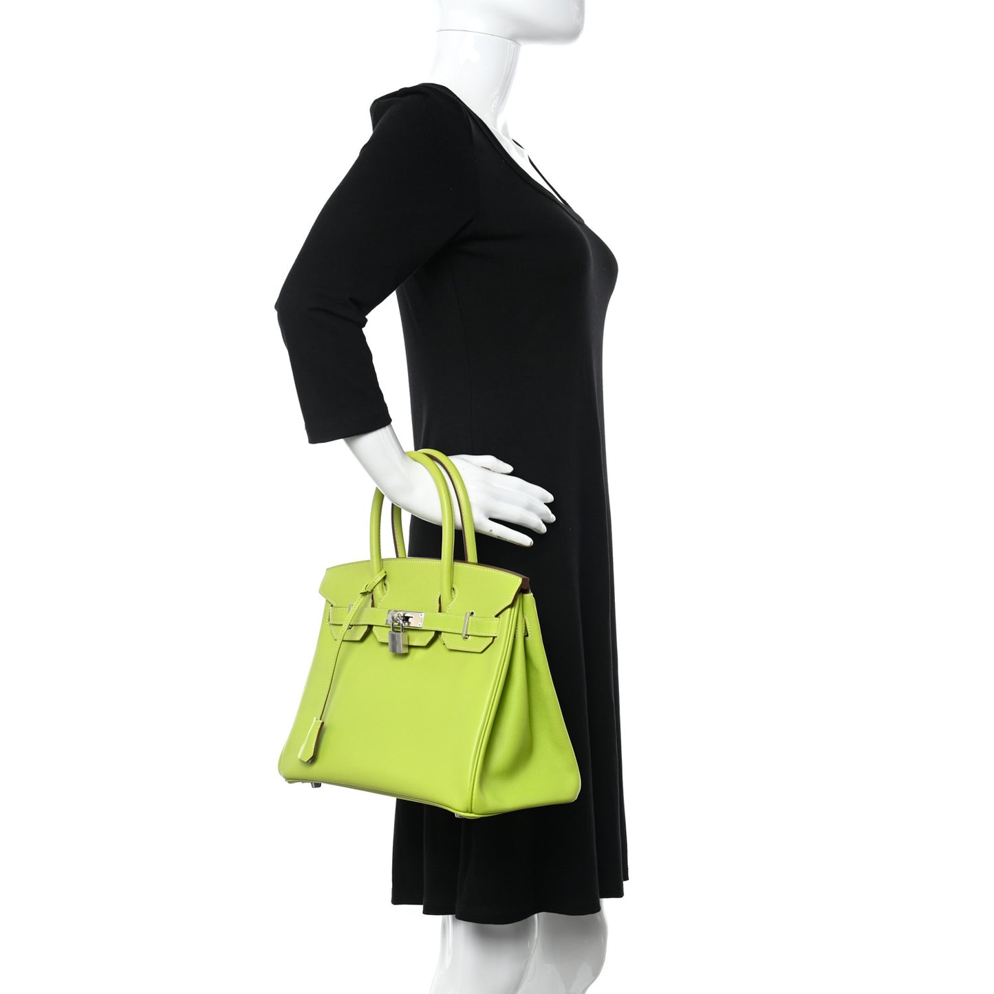 Epsom Candy Birkin 30 Kiwi Lichen