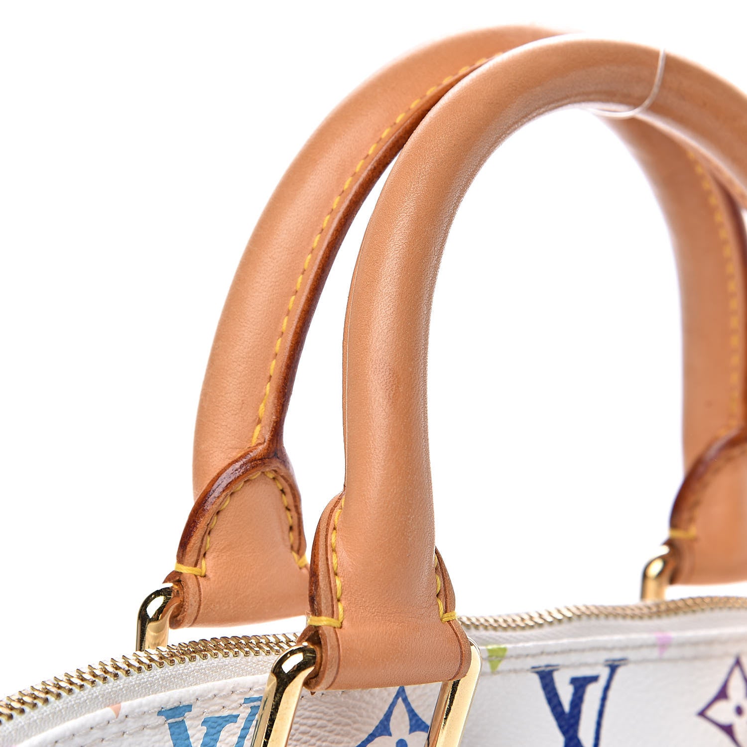 Louis Vuitton Monogram Multicolor Alma White 13 of 14