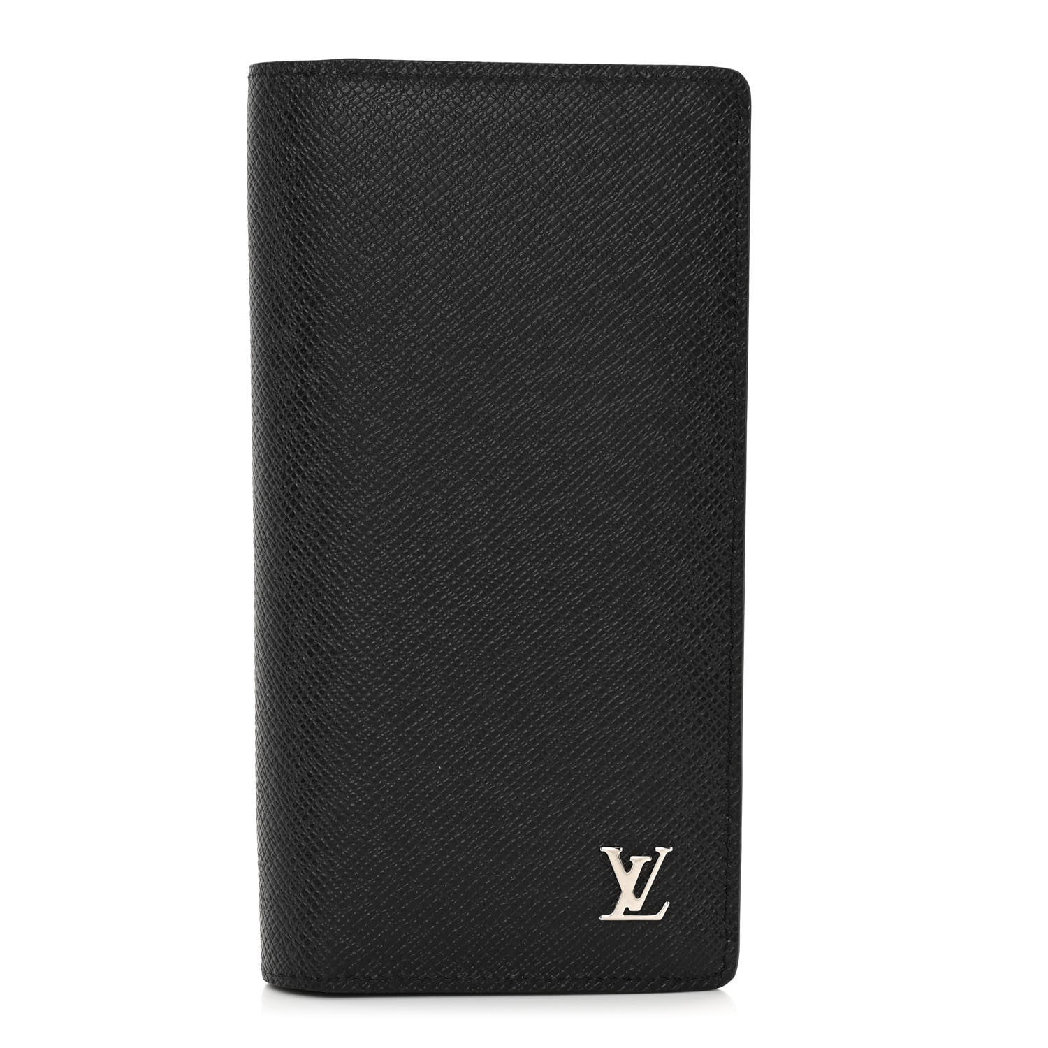 Louis Vuitton LOUIS VUITTON Taiga Brazza Wallet Ardoise 1 of 7
