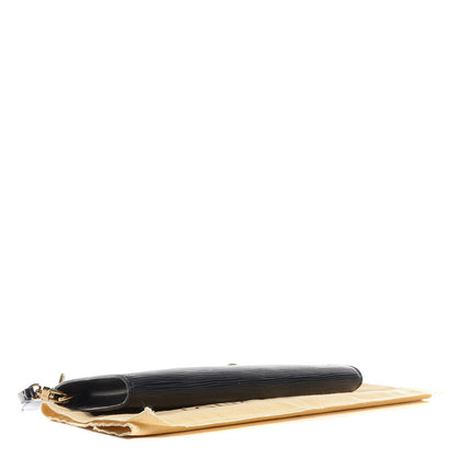 Louis Vuitton Epi Pochette Accessories 24 Black 4 of 7
