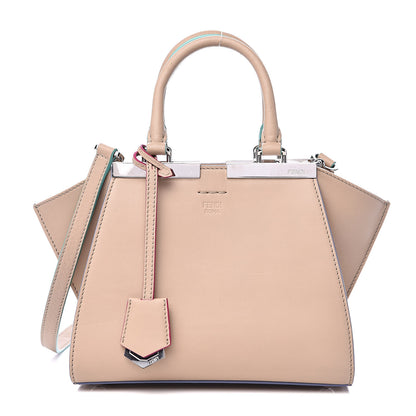 Fendi Vitello Dolce Mini 3Jours Tote Plaster 1 of 11