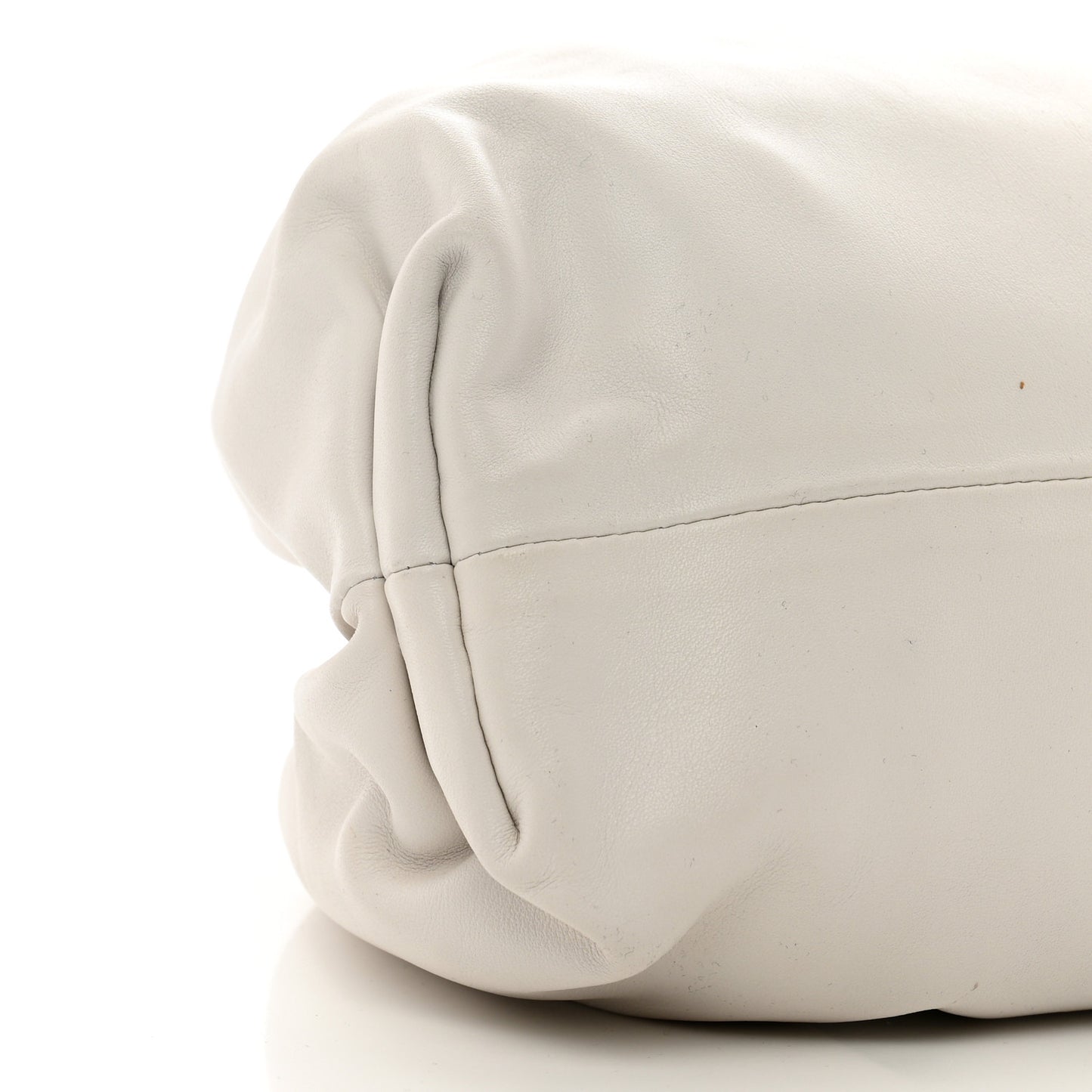 Smooth Butter Calf The Pouch Oversized Clutch Plaster