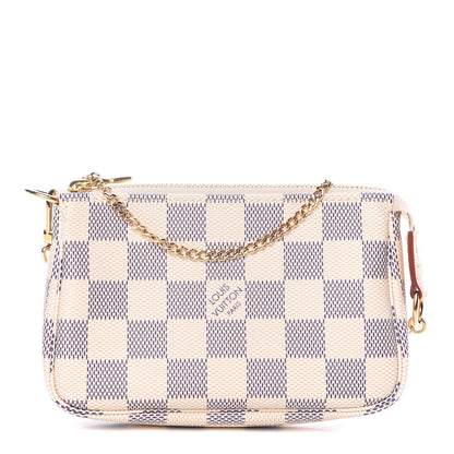 Louis Vuitton Damier Azur Mini Pochette Accessories 1 of 10