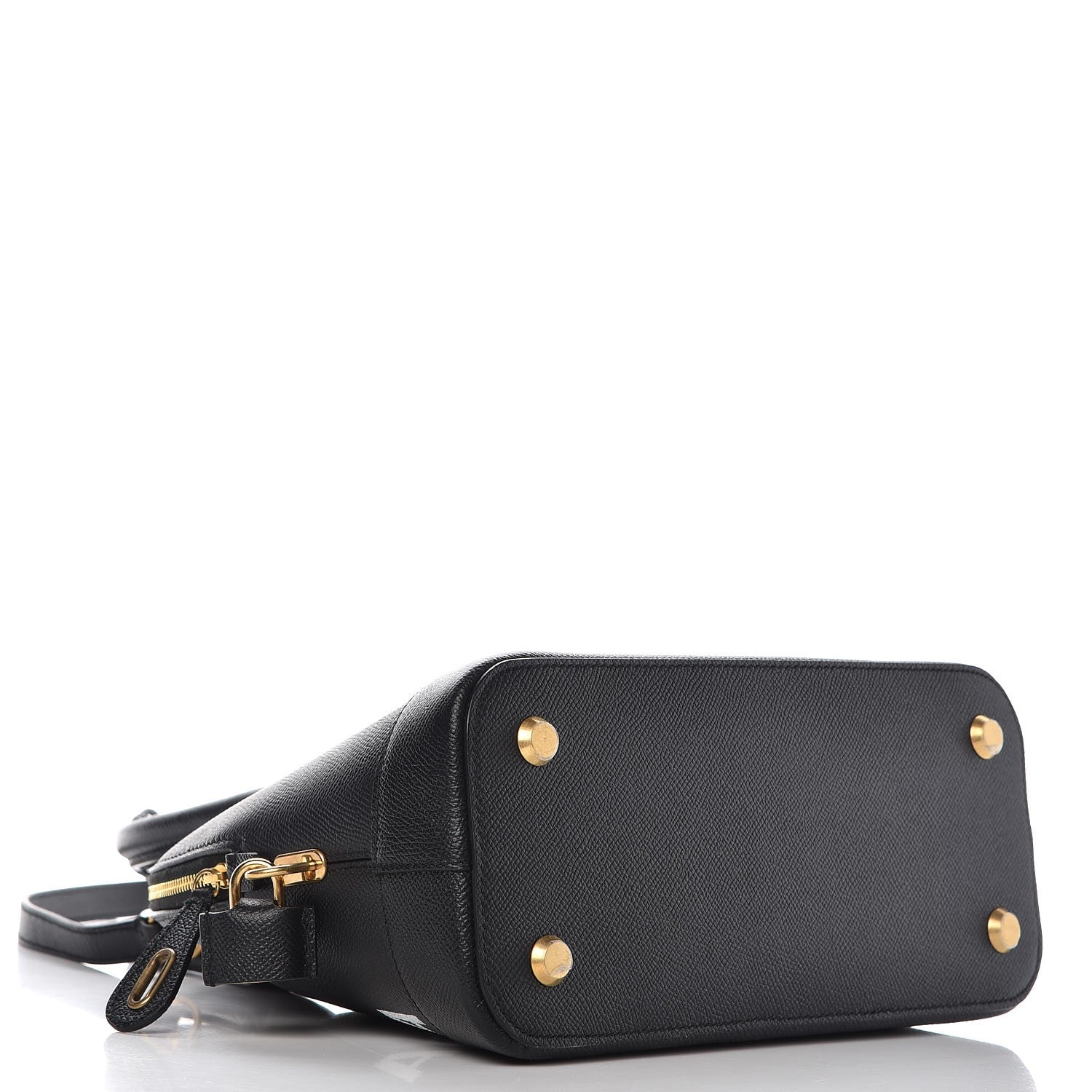 Balenciaga Signature Grained Calfskin Logo S Ville Top Handle Bag Black 5 of 10