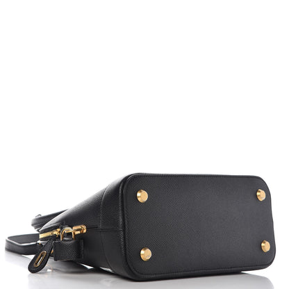 Balenciaga Signature Grained Calfskin Logo S Ville Top Handle Bag Black 5 of 10