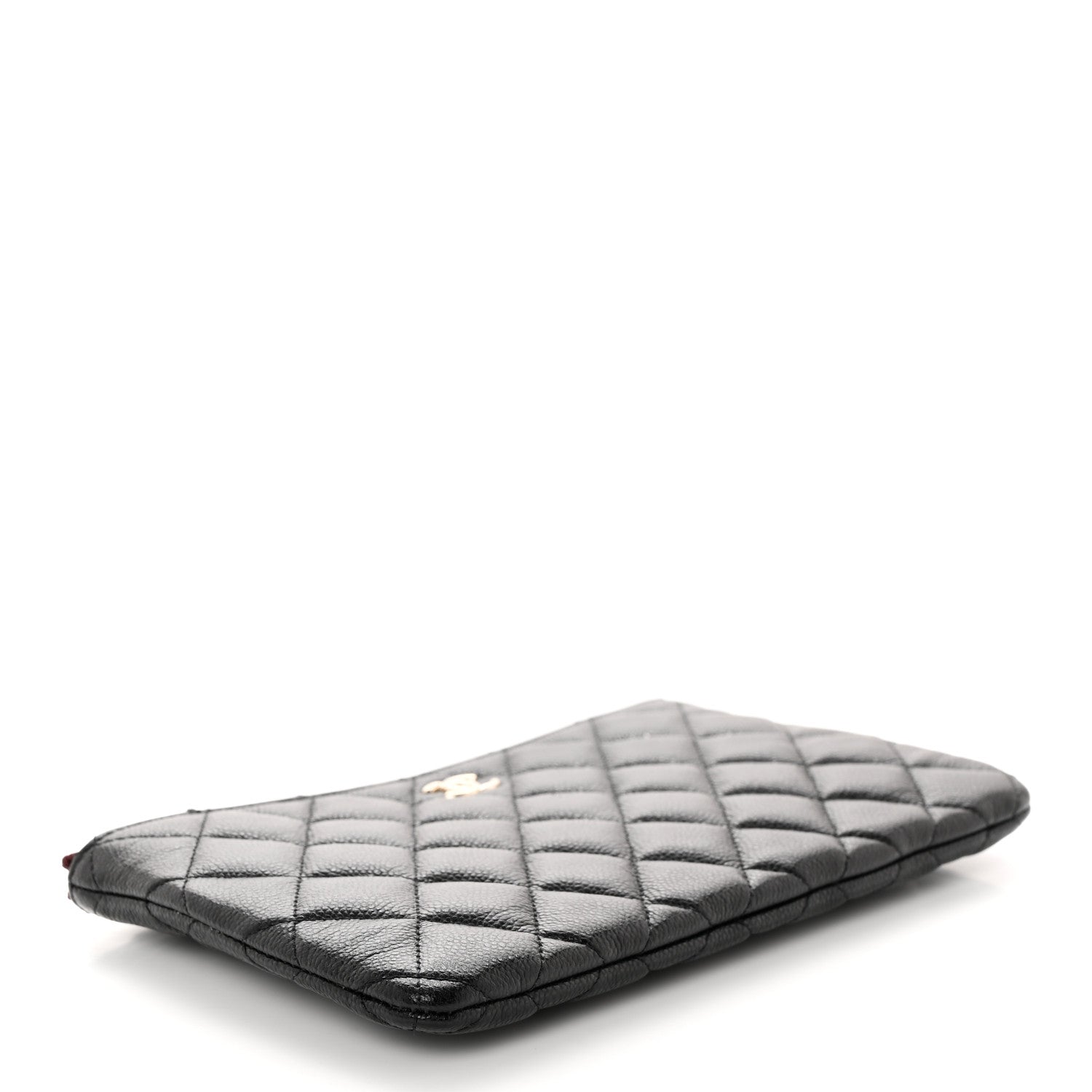Chanel Caviar Quilted Cosmetic Case Black 4 of 7