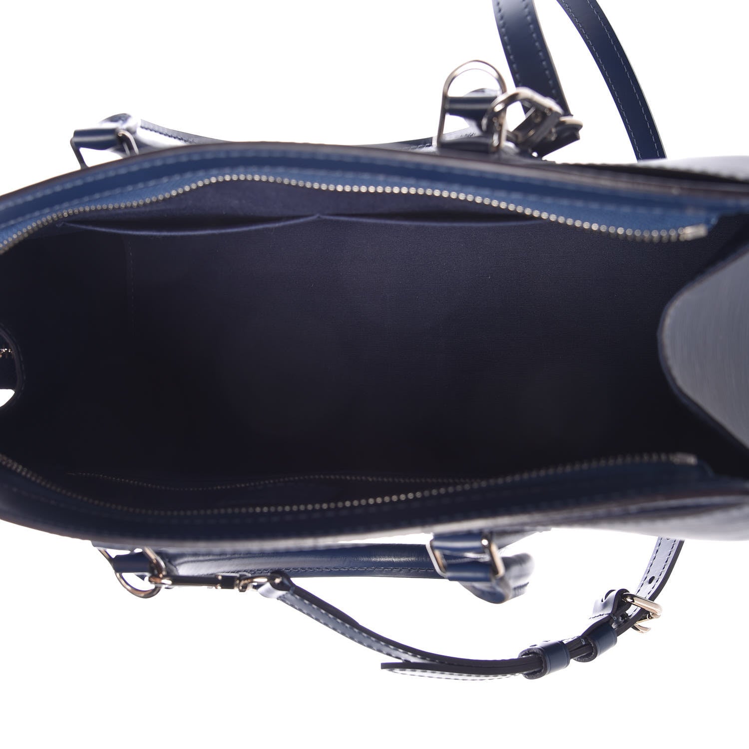 Louis Vuitton Epi Soufflot MM Indigo 5 of 9