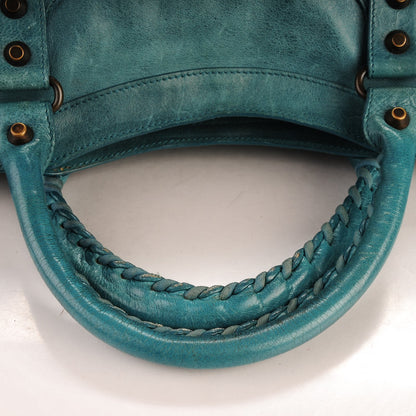 Balenciaga Chevre Classic Hardware City Bleu India 10 of 10
