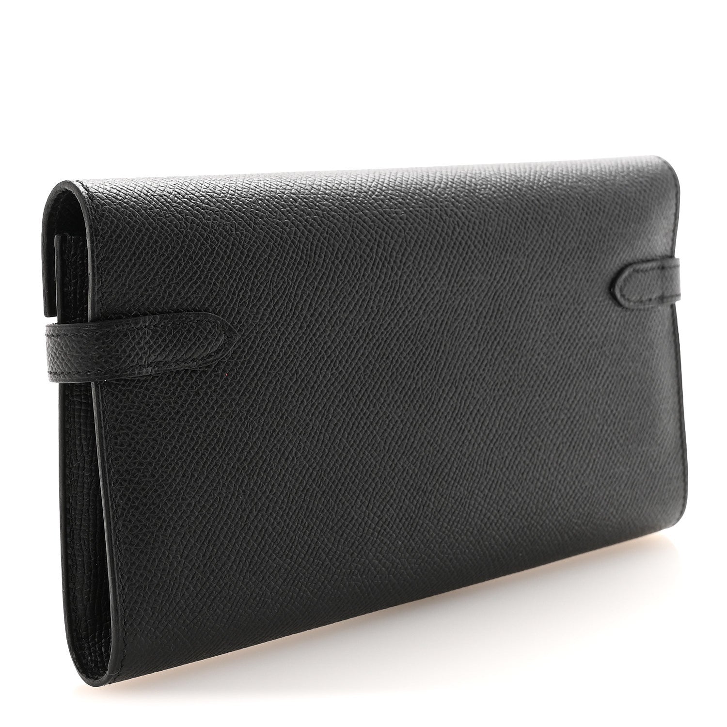 Hermes Epsom Kelly Longue Wallet Black 3 of 8