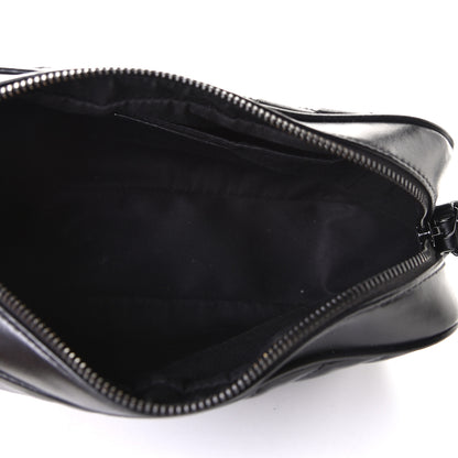 Saint Laurent Calfskin Matelasse Monogram Lou Camera Bag Black 4 of 6