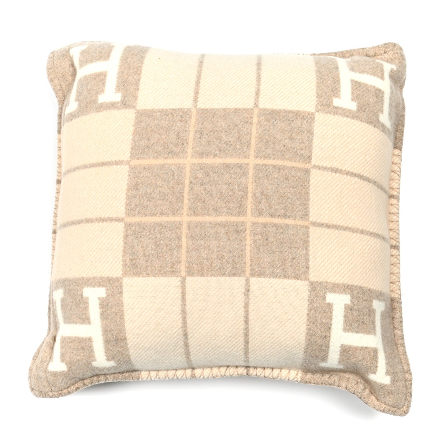Wool Cashmere Avalon III Pillow PM Coco Camomille