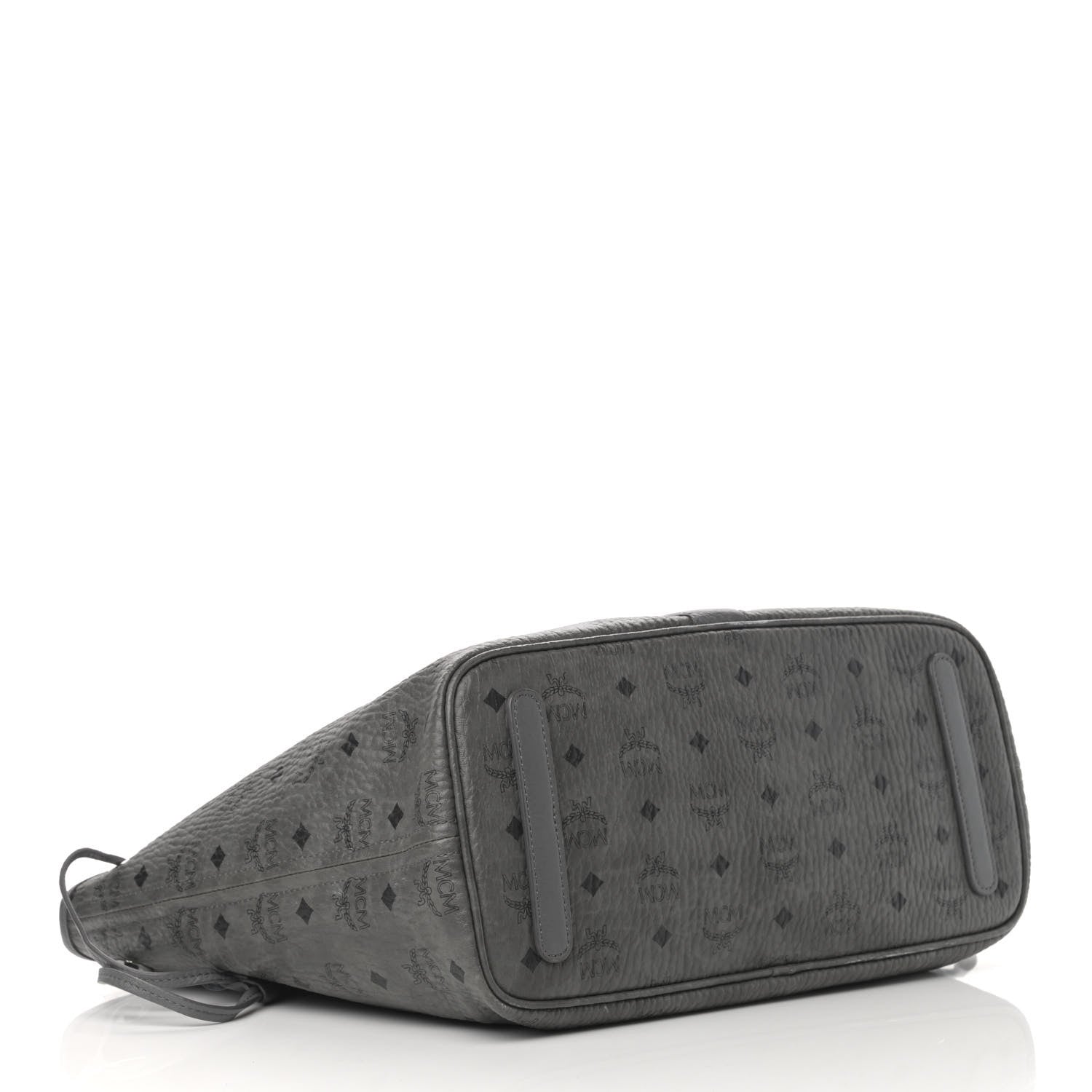 MCM Visetos Medium Liz Reversible Shopper Tote Black 5 of 25