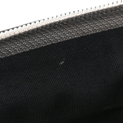 Chanel Coated Canvas Unlimited Clutch Silver 8 of 9