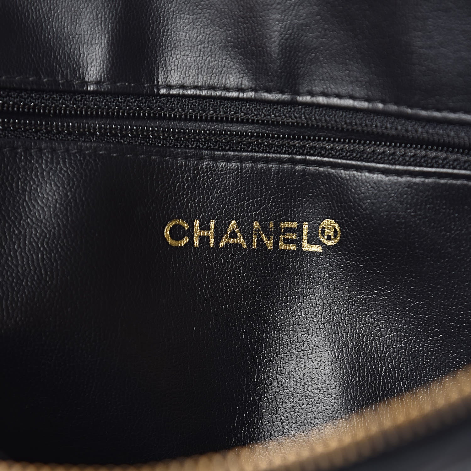 Chanel Lambskin Quilted Shoulder Bag Black 6 of 12
