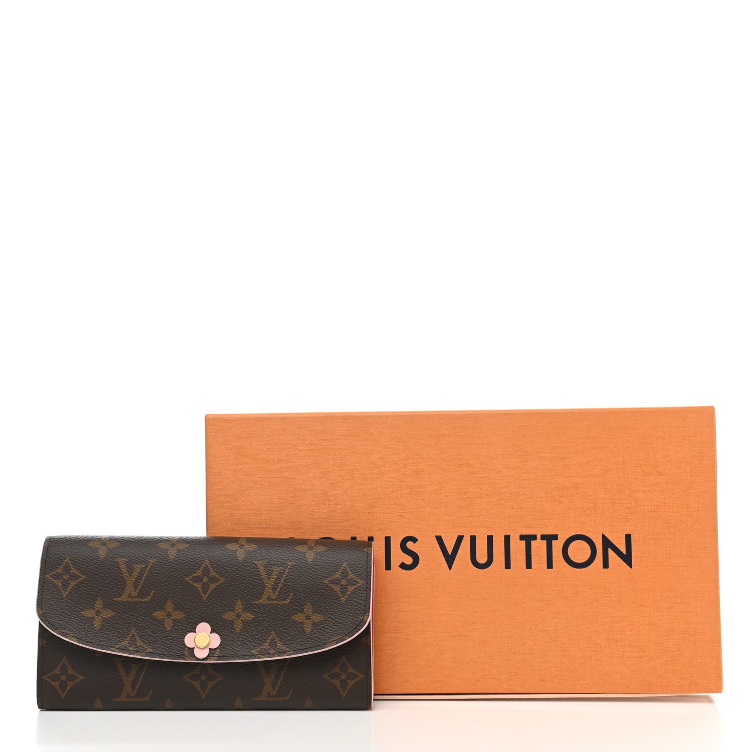Louis Vuitton Monogram Bloom Flower Emilie Wallet Fuchsia 8 of 8