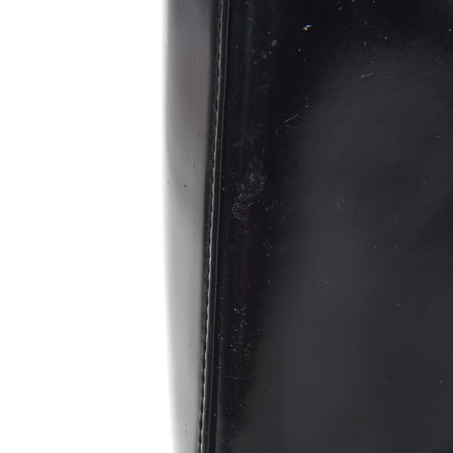 Gucci Patent Calfskin Interlocking G Tote Black 13 of 16