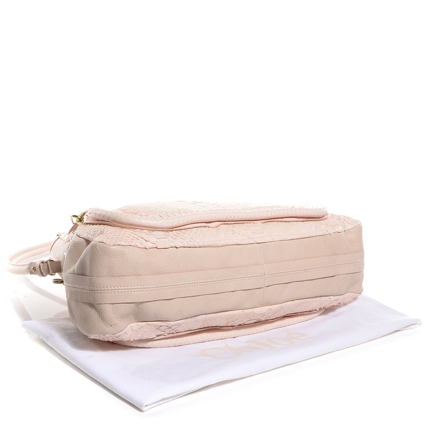 Chloe Python Large Paraty Bliss Pink 4 of 8