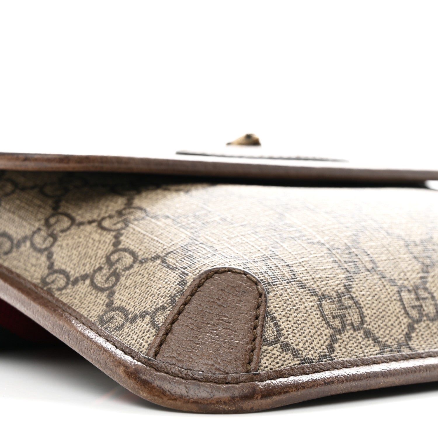Gucci GG Supreme Monogram Neo Vintage Web Belt Bag Brown 9 of 11