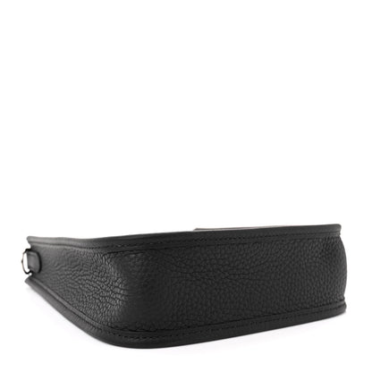 Hermes Taurillon Clemence Evelyne TPM Black 4 of 12