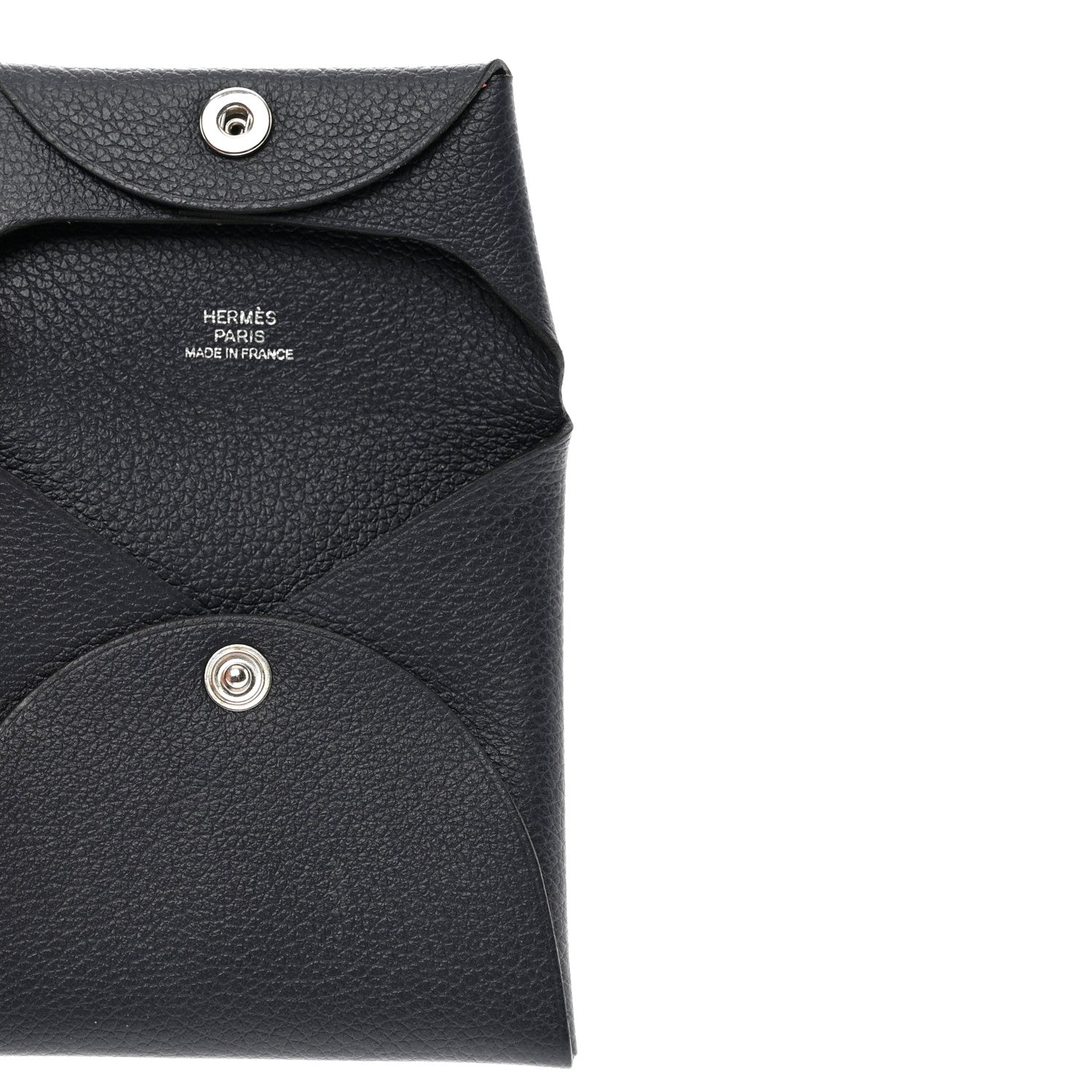 Hermes Chevre Mysore Bastia Coin Purse Bleu Indigo 5 of 7