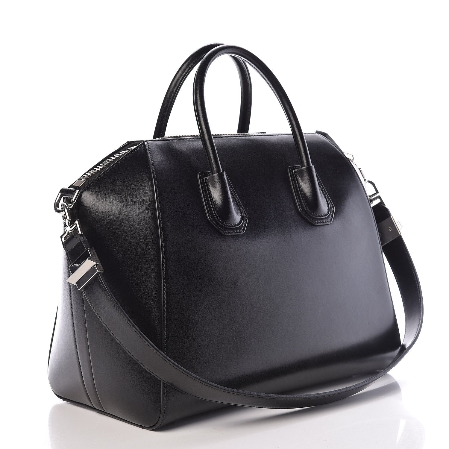 Givenchy Shiny Lord Calfskin Medium Antigona Black 3 of 16
