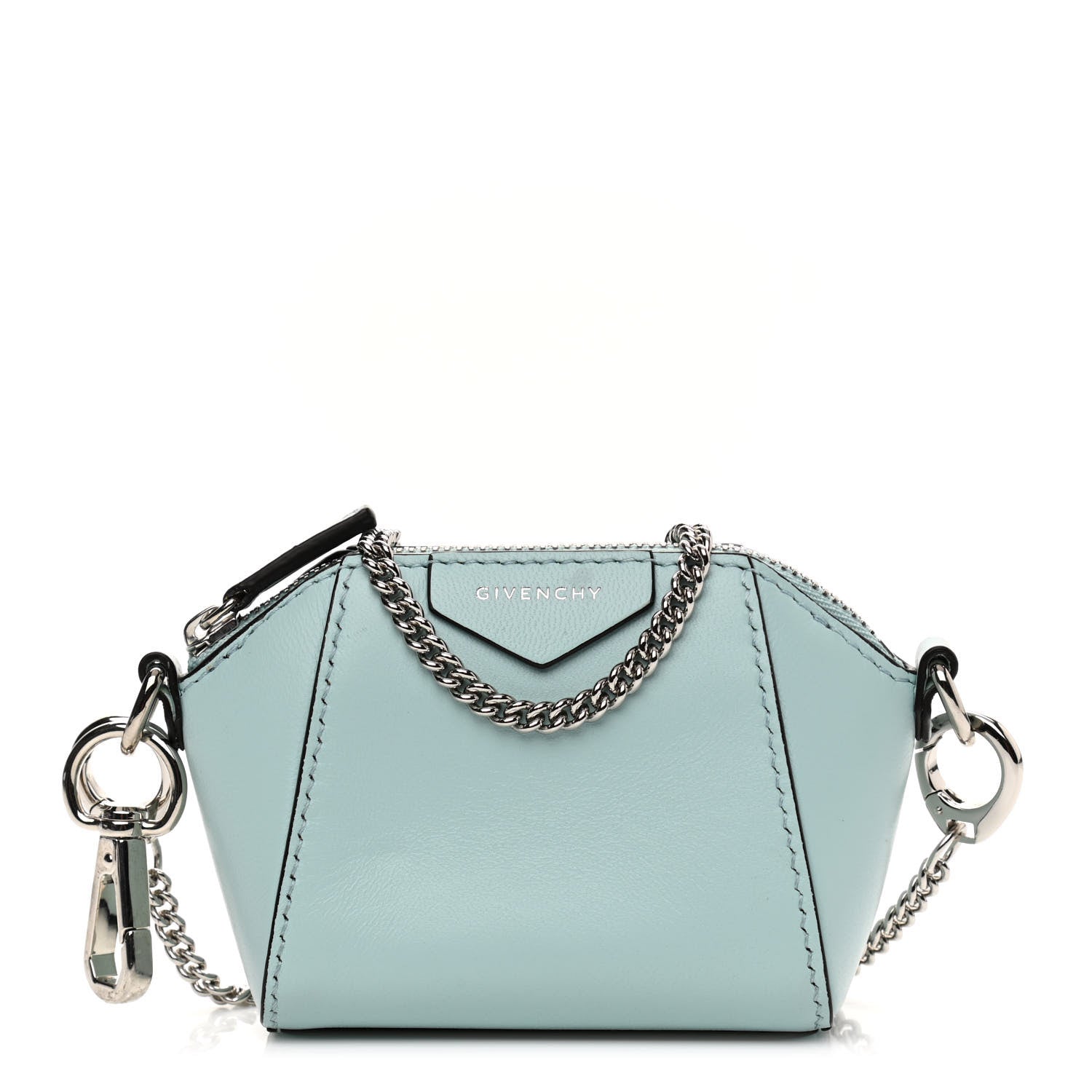 Givenchy Lambskin Baby Antigona Light Blue 1 of 11