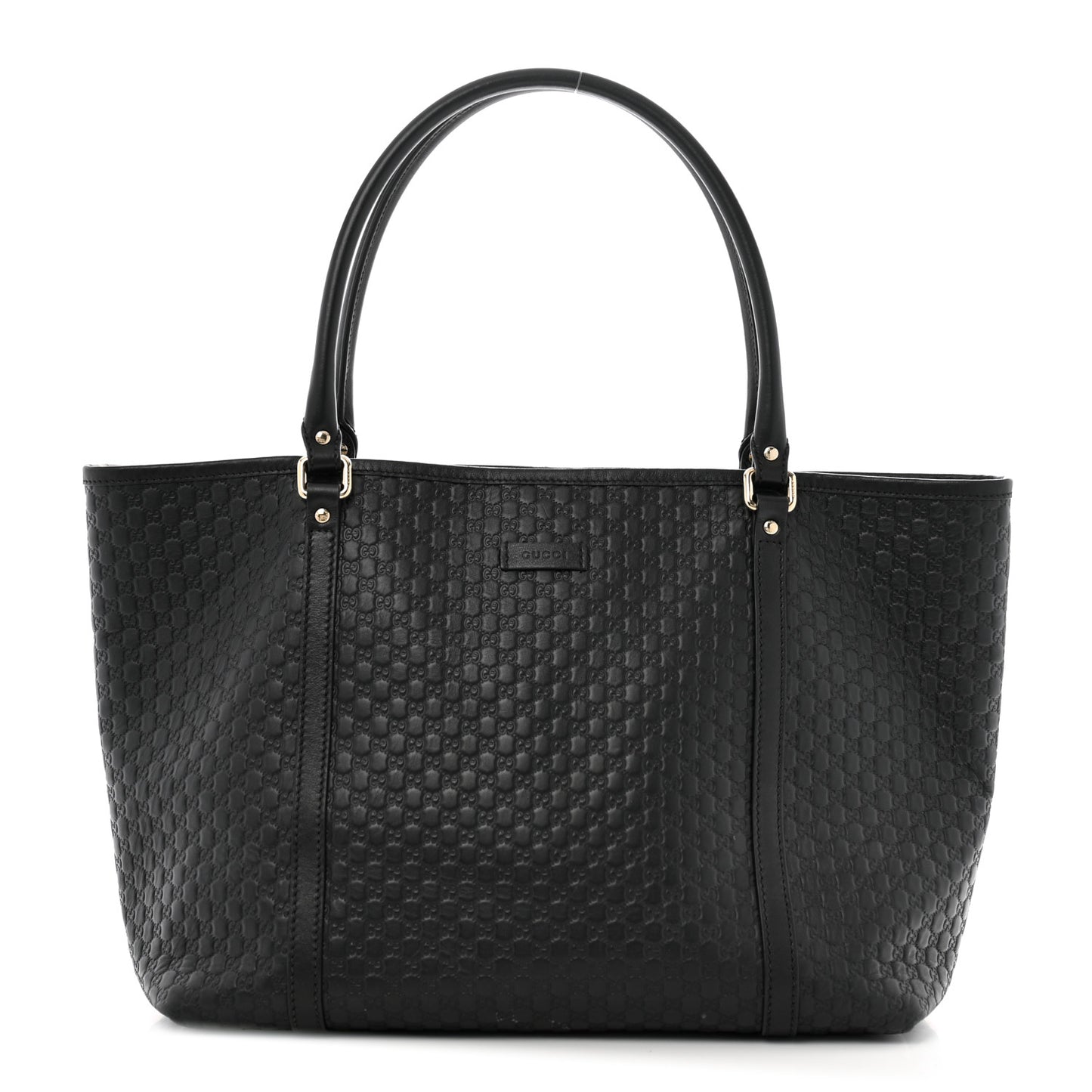 Microguccissima Medium Joy Tote  Black