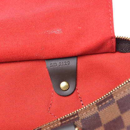 Louis Vuitton Damier Ebene Speedy Bandouliere 35 8 of 12
